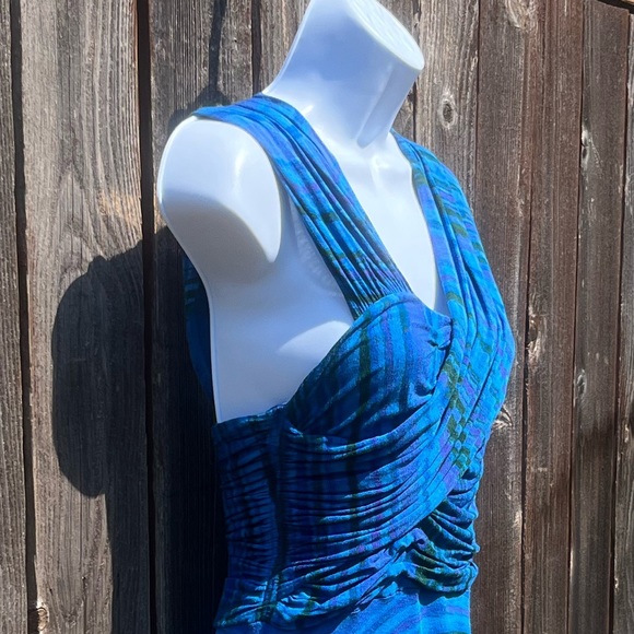 Plenty by Trace Reese blue dress size large - Picture 8 of 17